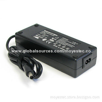 19V/90W AC Adapter, 384020-001 for HP Pavilion DV4-1000 Series, CE, RoHS and FCC Marks
